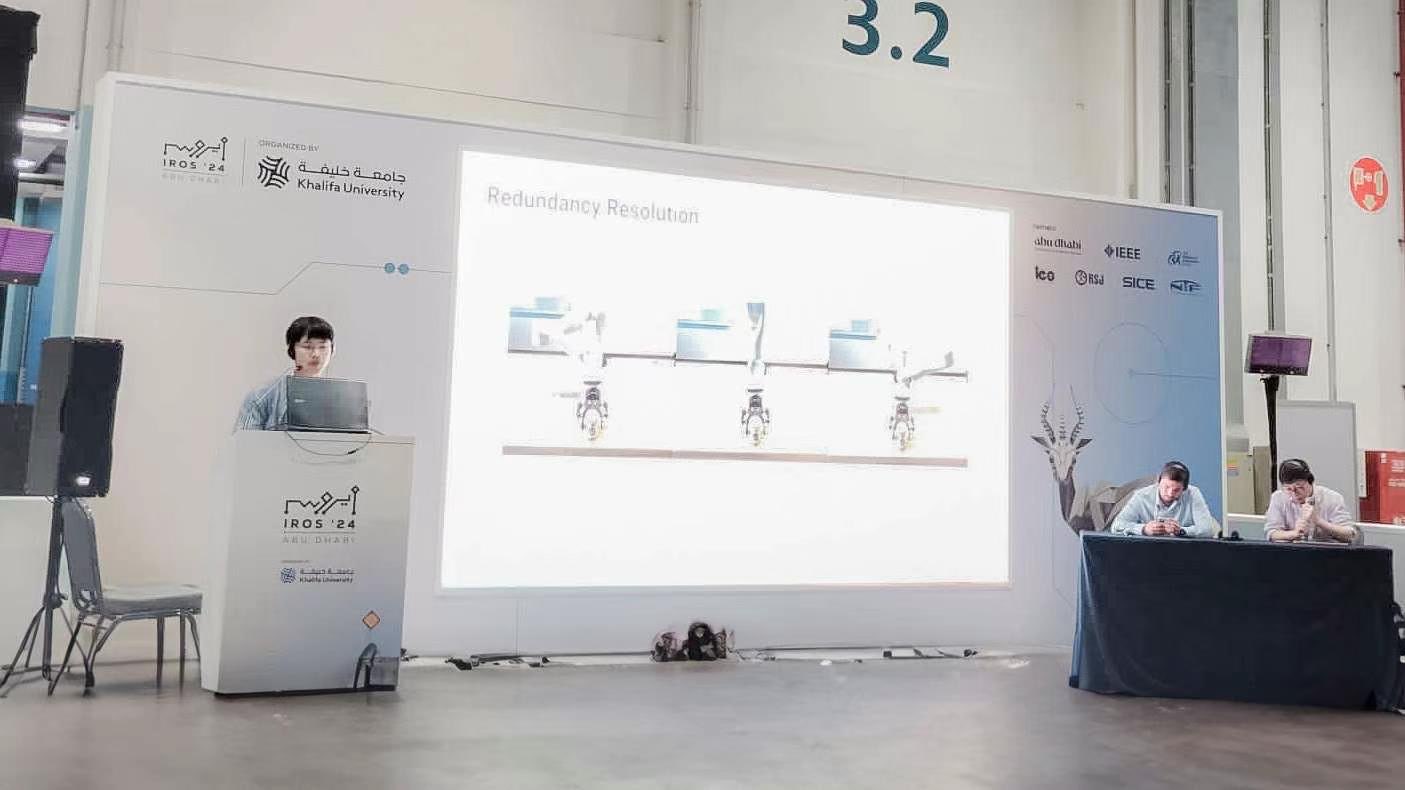 Zhuoyun at IROS